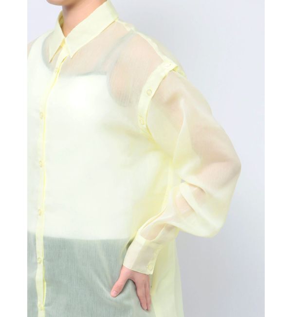 MURUA「2WAYシアーシャツ」|シャツ・ブラウス|