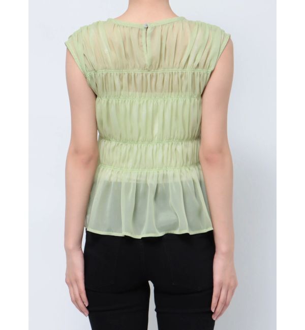 MURUA「ノースリシャーリングブラウス」|シャツ・ブラウス|