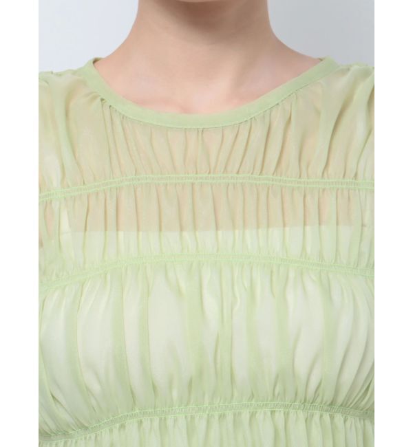 MURUA「ノースリシャーリングブラウス」|シャツ・ブラウス|