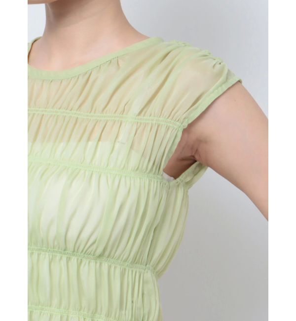 MURUA「ノースリシャーリングブラウス」|シャツ・ブラウス|