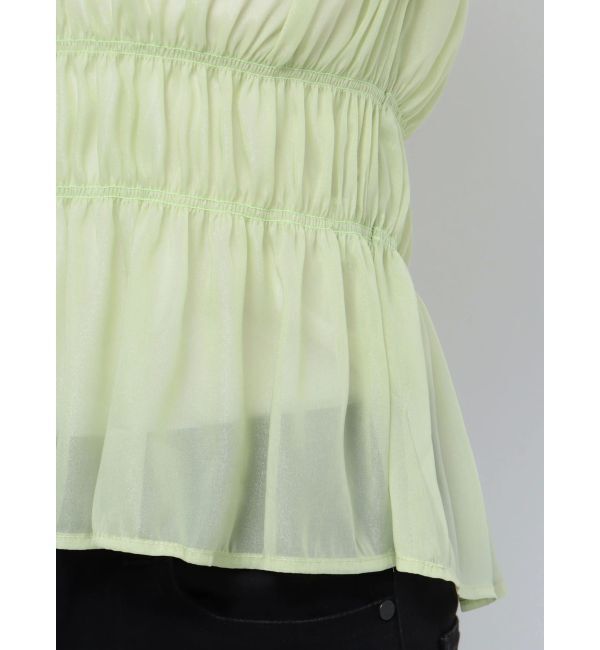 MURUA「ノースリシャーリングブラウス」|シャツ・ブラウス|