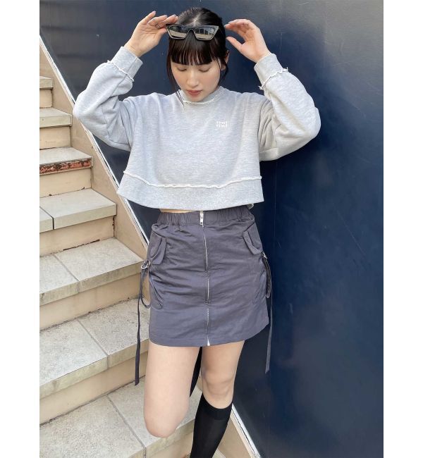 MURUA「カーゴミニスカート」|スカート|