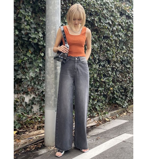 MURUA「ヴィンテージライクワイドデニム」|デニム|