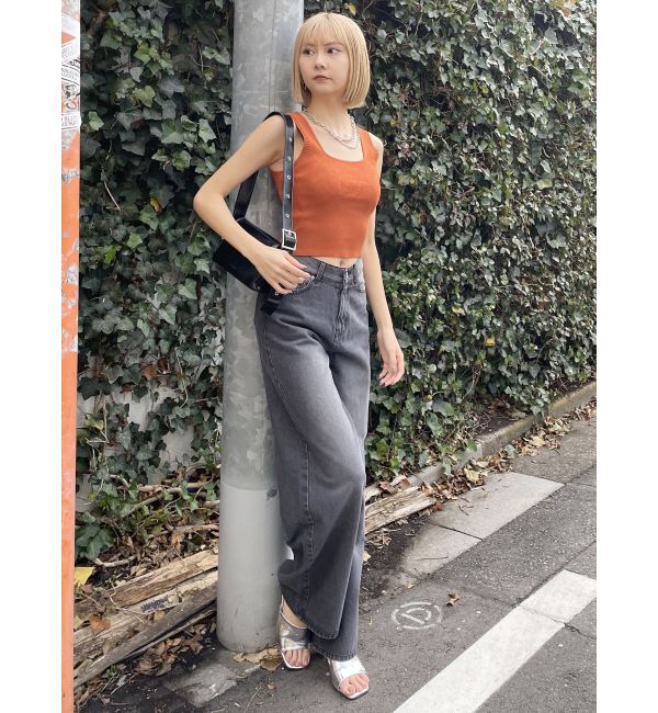 MURUA「ヴィンテージライクワイドデニム」|デニム|