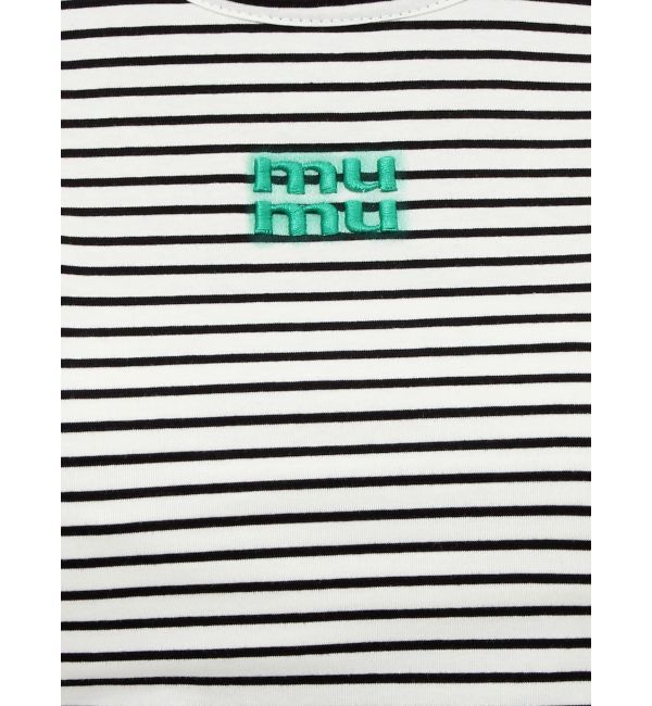 MURUA「ロゴクロップトTシャツ」|Tシャツ・カットソー|