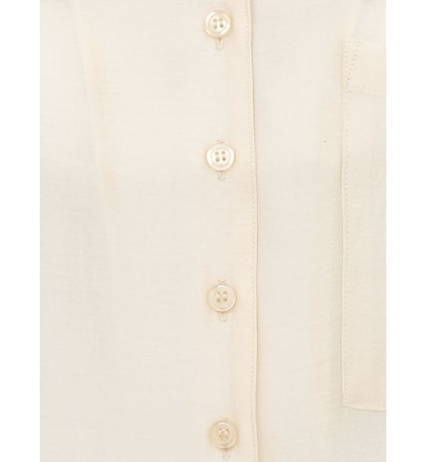 MURUA「オープンカラーシアーシャツ」|シャツ・ブラウス|