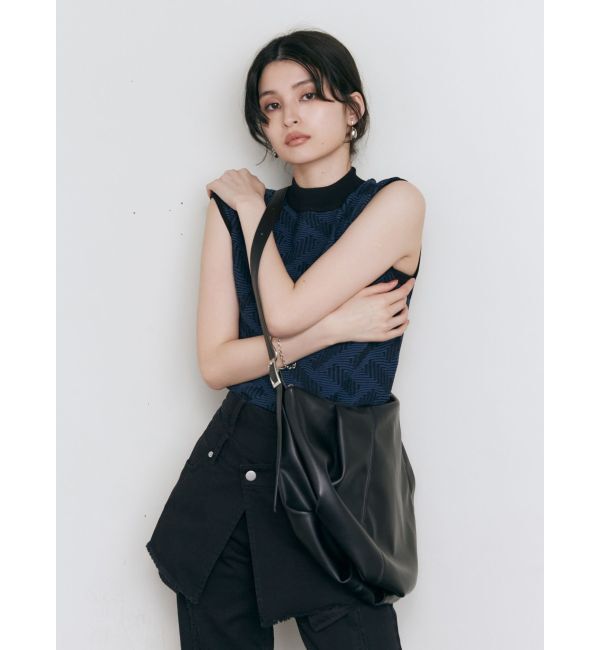 MURUA「ランダムパターンニットタンク」|ニット・セーター|