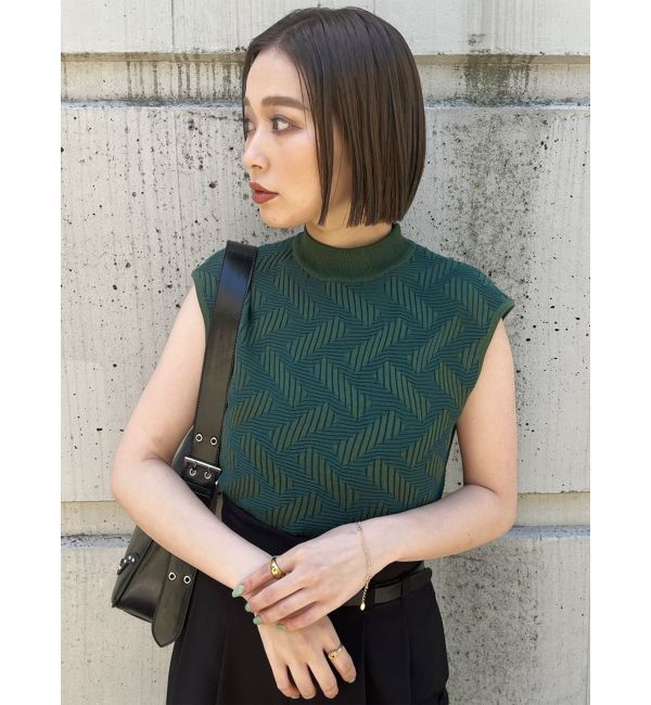 MURUA「ランダムパターンニットタンク」|ニット・セーター|