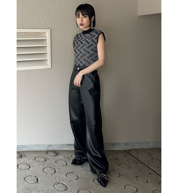 MURUA「ランダムパターンニットタンク」|ニット・セーター|