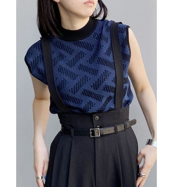 MURUA「ランダムパターンニットタンク」|ニット・セーター|