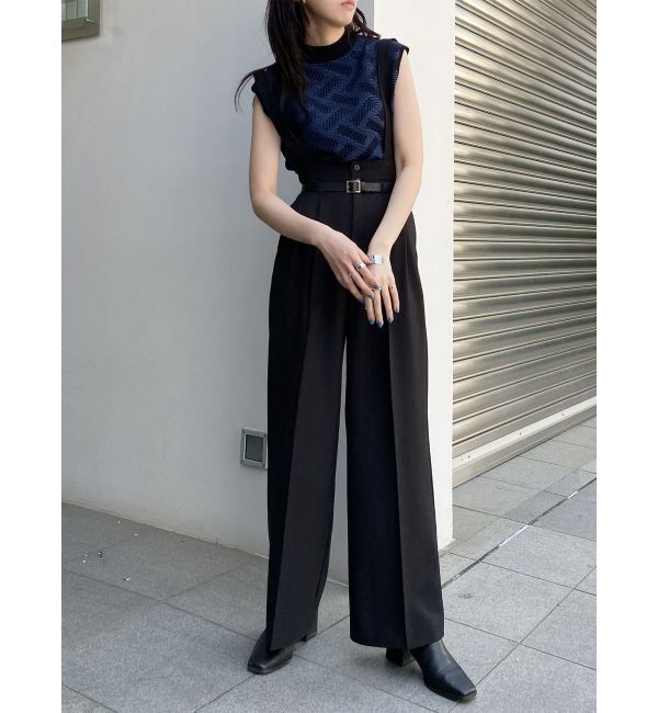 MURUA「ランダムパターンニットタンク」|ニット・セーター|