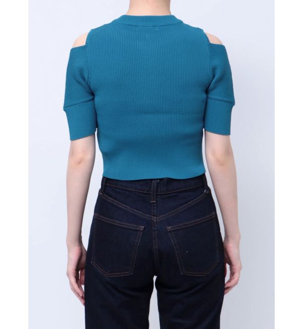 MURUA「ジップカシュクールニット」|ニット・セーター|