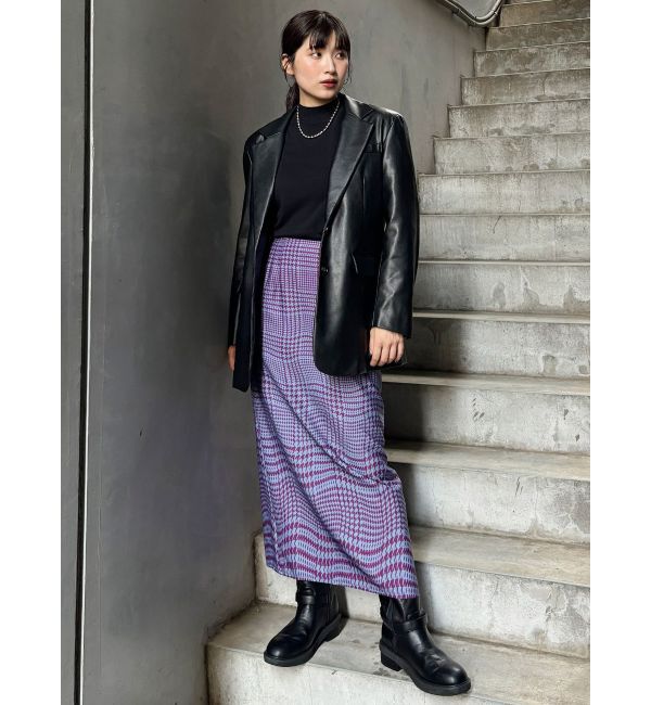 MURUA「フェイクレザーテーラードジャケット」|テーラードジャケット|