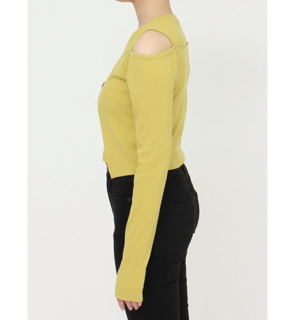 MURUA「ボレロレイヤードテレコトップス」|Tシャツ・カットソー|