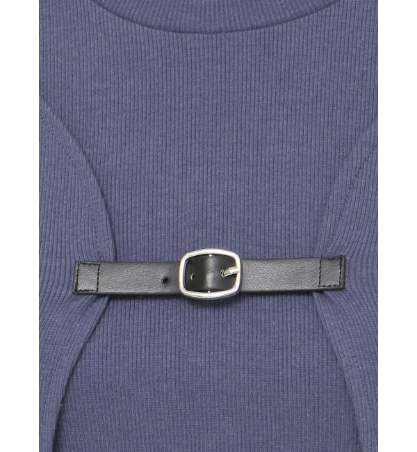 MURUA「ボレロレイヤードテレコトップス」|Tシャツ・カットソー|