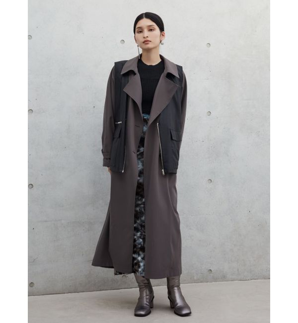 MURUA「ジレレイヤードトレンチコート【マルチウェイ】」|トレンチコート|