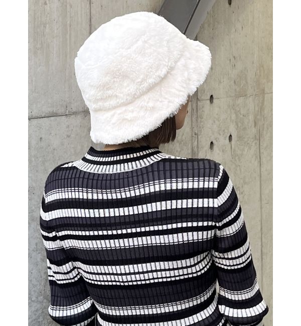 MURUA「フェイクファーバケットハット」|ハット|