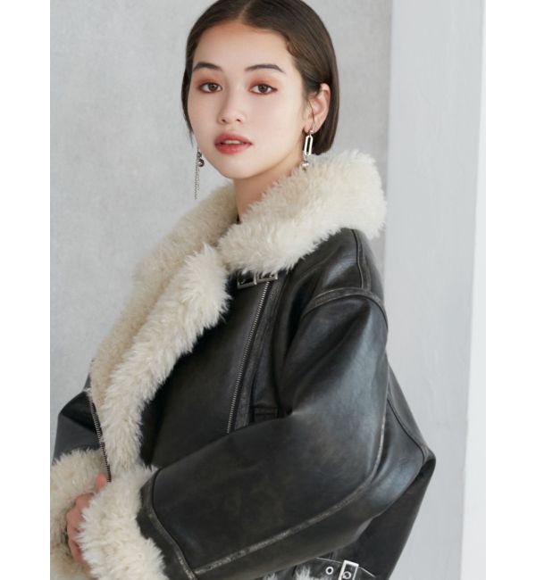 MURUA「チェーンMIXアシメピアス」|ピアス|