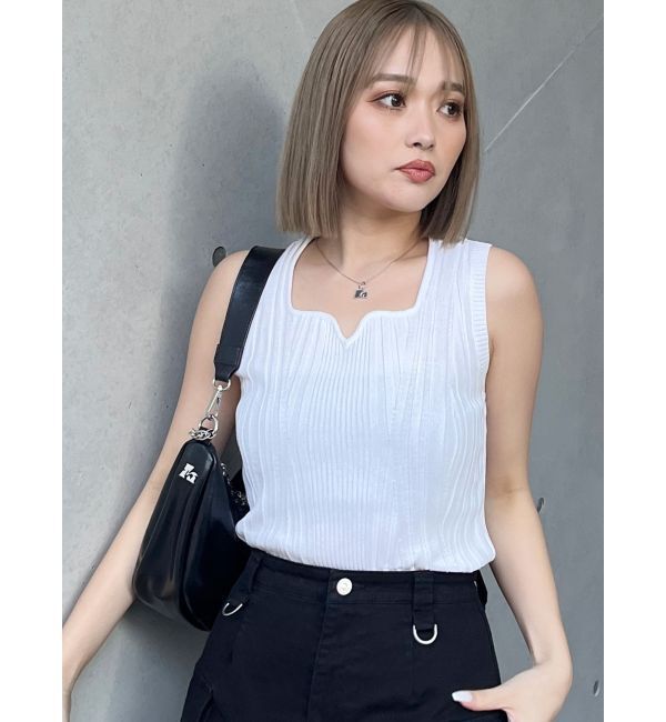 MURUA「オリジナルモチーフビジューネックレス」|ネックレス|