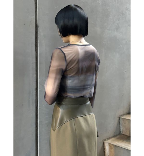 MURUA「フラワーチュールトップス」|Tシャツ・カットソー|