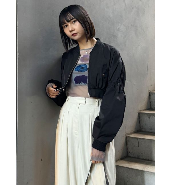 MURUA「フラワーチュールトップス」|Tシャツ・カットソー|