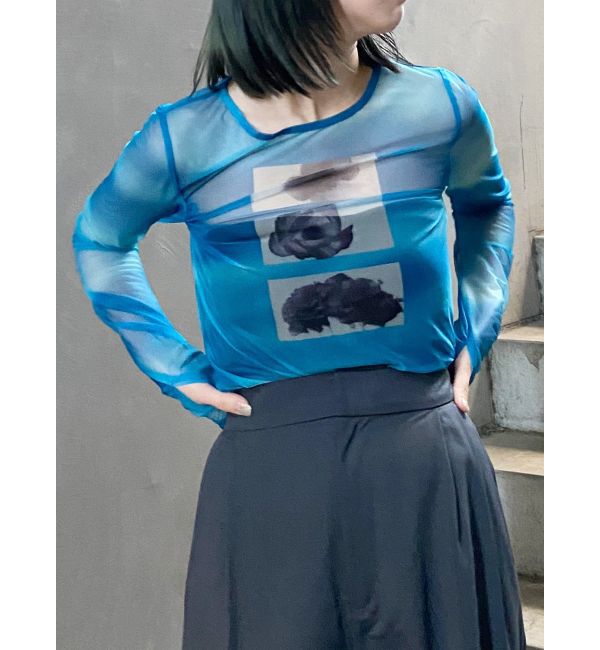 MURUA「フラワーチュールトップス」|Tシャツ・カットソー|