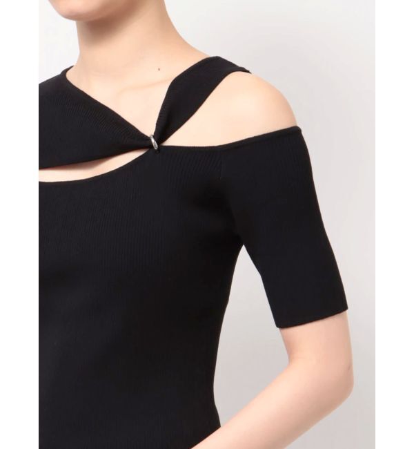 MURUA「リングスルーアシメニット」|ニット・セーター|