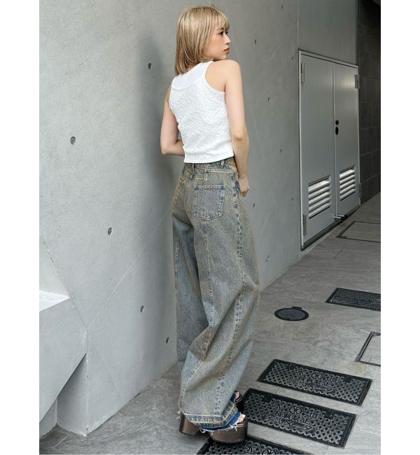 MURUA「トリックドッキングキャミタンク」|タンクトップ|