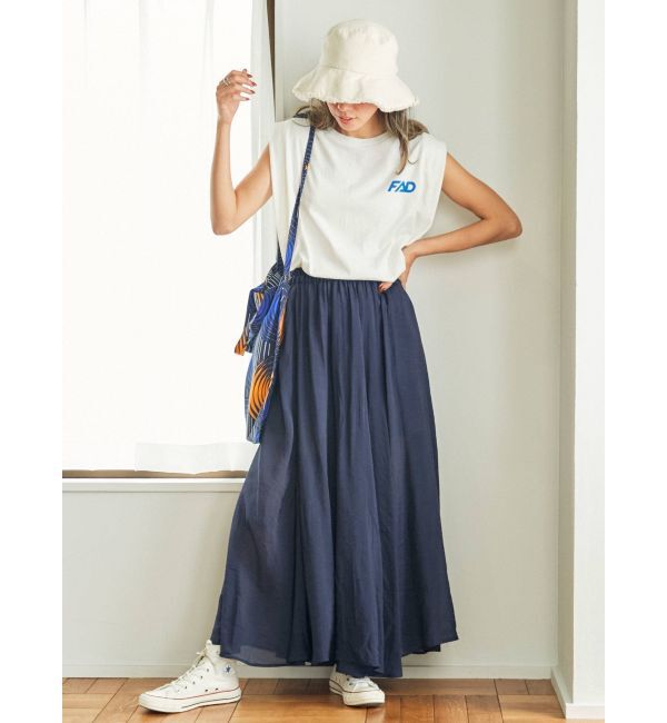 Ungrid「スリットシアーボリュームスカート」|スカート|