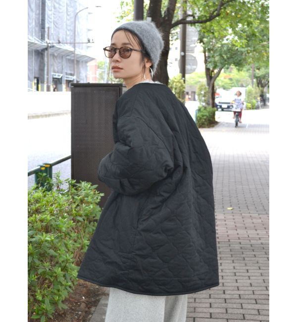 Ungrid「【WEB限定】リバーシブルボアブルゾン」|ブルゾン・スタジャン|