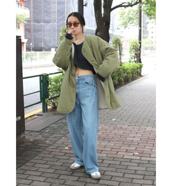 Ungrid「【WEB限定】リバーシブルボアブルゾン」|ブルゾン・スタジャン|