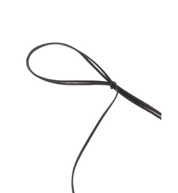 Ungrid「ハートモチーフストリングネックレス」|ネックレス|