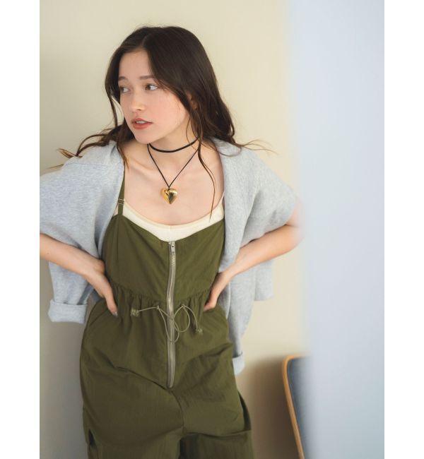 Ungrid「ハートモチーフストリングネックレス」|ネックレス|