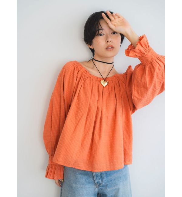 Ungrid「ハートモチーフストリングネックレス」|ネックレス|