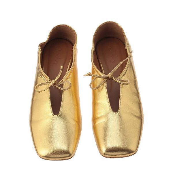 Ungrid「スリットデザインスクエアトゥフラットシューズ」|その他|