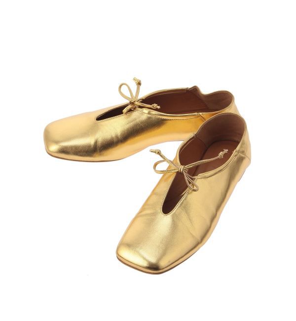 Ungrid「スリットデザインスクエアトゥフラットシューズ」|その他|