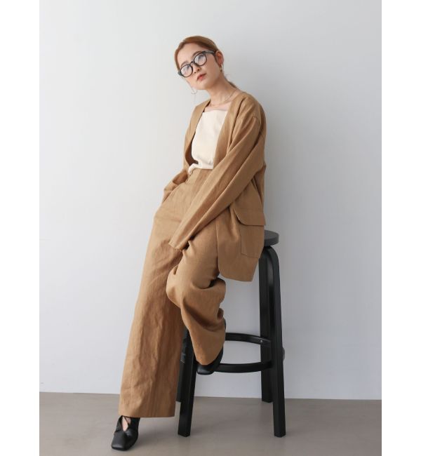 Ungrid「スリットデザインスクエアトゥフラットシューズ」|その他|