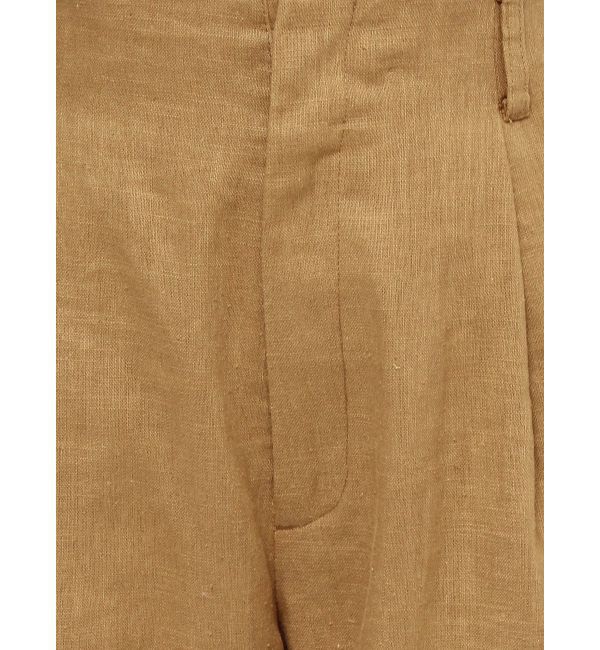 Ungrid「リネン混ルーズタックパンツ」|その他|
