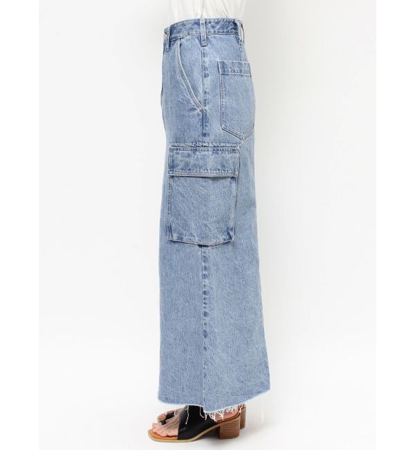 Ungrid「ワークデザインスリットデニムスカート」|スカート|