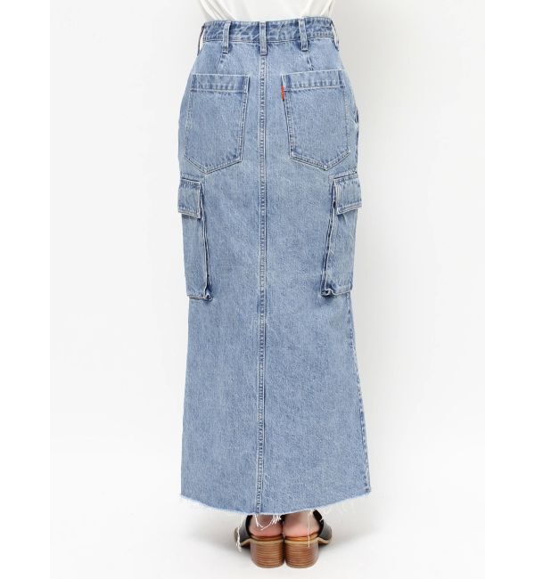 Ungrid「ワークデザインスリットデニムスカート」|スカート|