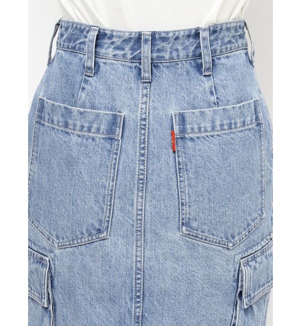 Ungrid「ワークデザインスリットデニムスカート」|スカート|