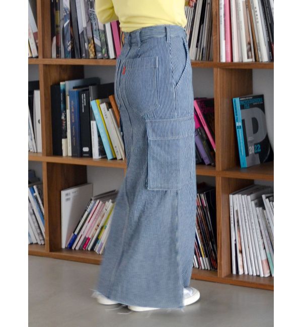 Ungrid「ワークデザインスリットデニムスカート」|スカート|