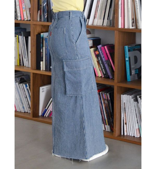 Ungrid「ワークデザインスリットデニムスカート」|スカート|