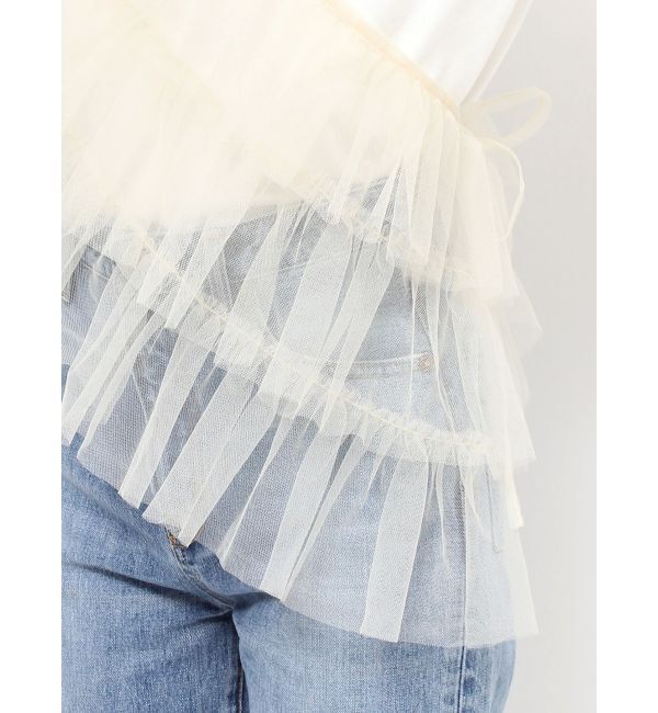 Ungrid「マルチWayチュールフリルトップス」|その他|
