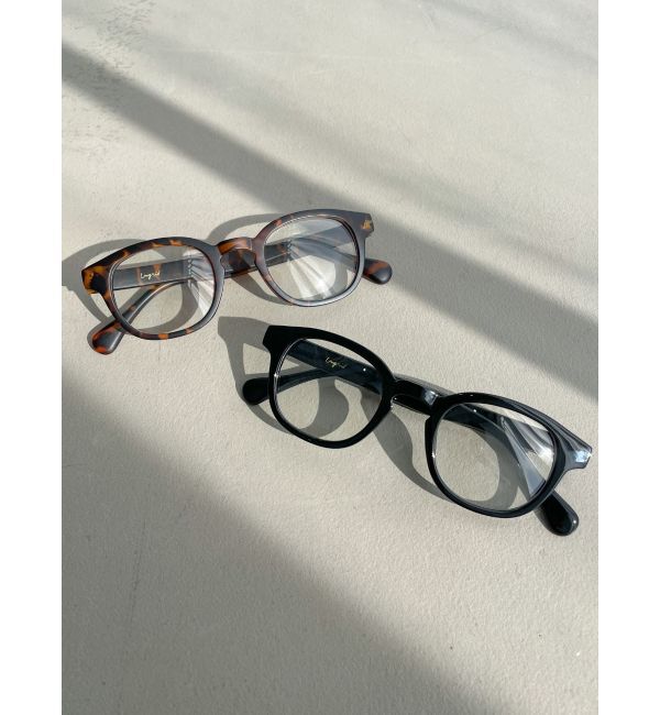 Ungrid「ラウンドフレーム伊達メガネ」|メガネ|