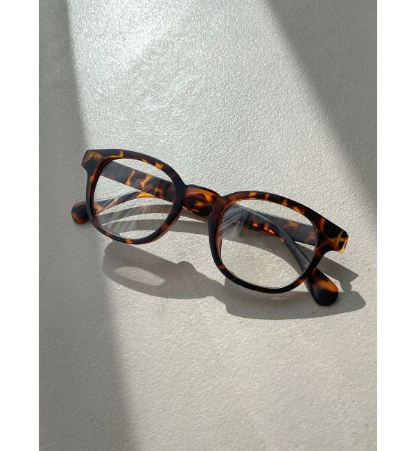 Ungrid「ラウンドフレーム伊達メガネ」|メガネ|
