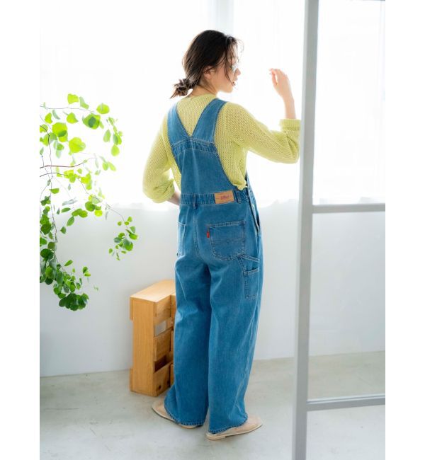 Ungrid「ルーズデニムサロペット」|ワンピース|