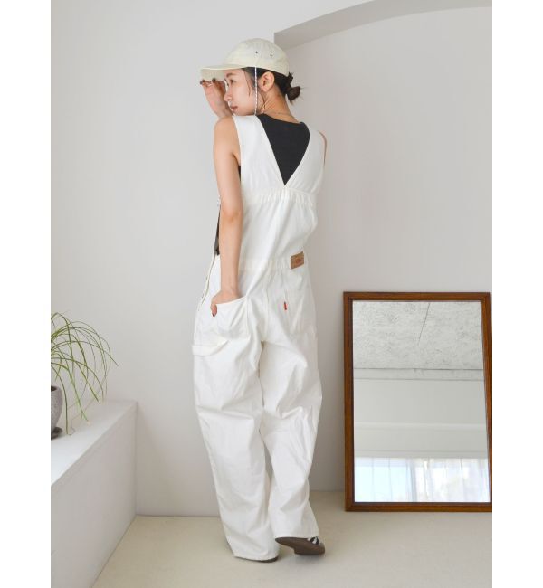 Ungrid「ルーズデニムサロペット」|ワンピース|