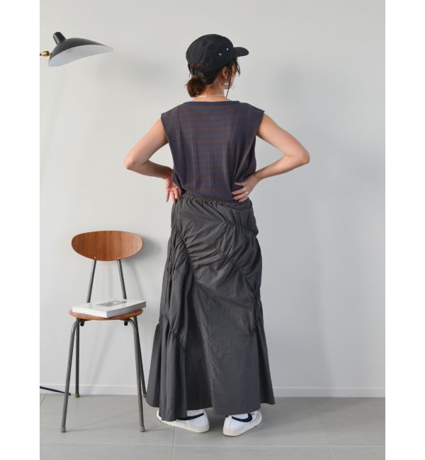 Ungrid「ランダムギャザースカート」|スカート|