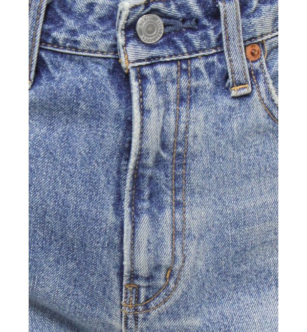 Ungrid「ハイウエストルーズテーパードデニム」|デニム|